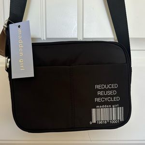 Madden girl cross body bag in black